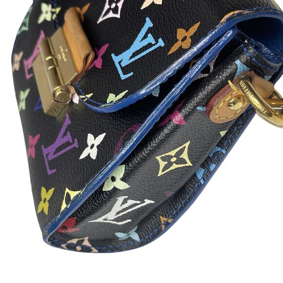 Louis Vuitton Multicolor Heartbreaker Bag Monogram Crossbody Vintage Black LV - Picture 11 of 16